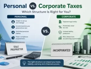 Personal vs. Corporate Taxes: Which Structure Is Right for You?